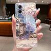 Case For Motorola Moto G84 Soft Silicone TPU Transparent Bright Painted Casing For Motorola Moto G85 5G Anti-scratch Cover
