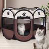Durable Grip Foldable Pet Tent Waterproof Oxford Cloth Scratch Resistant Cat House Foldable Structure Portable Design
