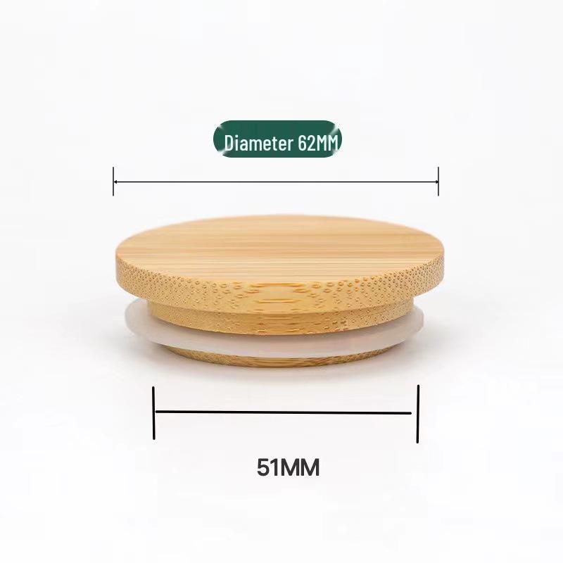 Bamboo Wood Lid for Glass Bottles and Jars