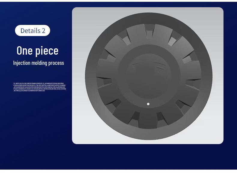 20-Zoll Radnaben-Mittelkappe für ModelY - Schnellverschluss & Präzise Passform