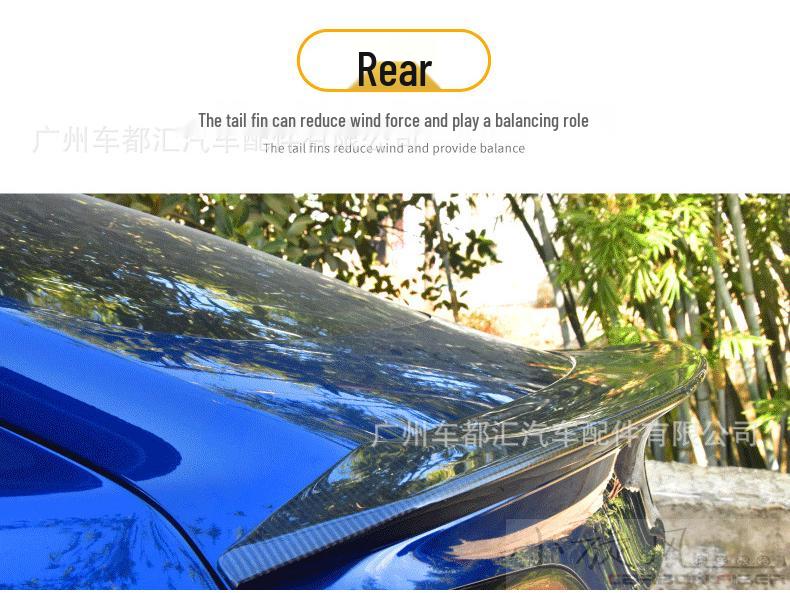 Model 3 Carbon Fiber Body Kit: Front Lip, Rear Lip, Spoiler, Side Skirts, Tail Wing