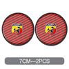 Car Water Cup Pad Non Slip Coaster Drinks Mat For Fiat 500 Abarth Punto Panda Grande Doblo Tipo Interior Auto Accessories EH1