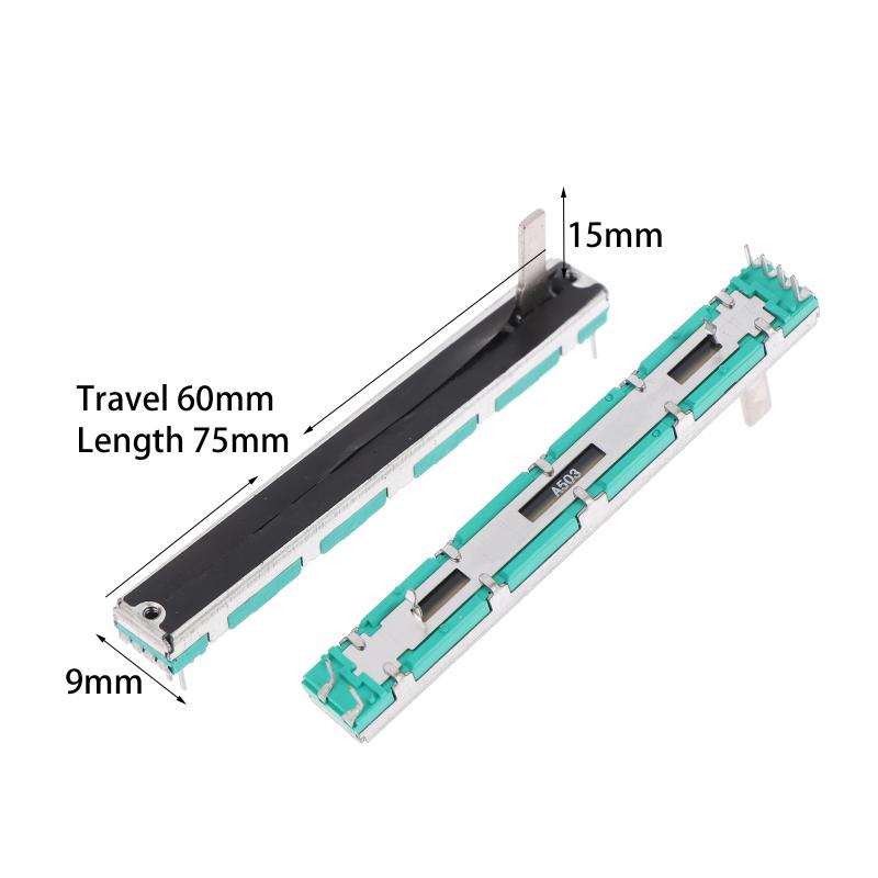 Slide Potentiometer Double Linear 10K Potentiometer Potentiometer Resistor B103 10K Ohm