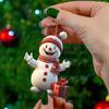 Christmas Decoration Pendant Cartoon Christmas Snowman Pendant Home Garden Christmas Tree Pendant Party Decoration Decoration