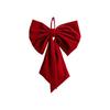 Christmas Red Oversized Bow Ribbon Christmas Tree Decoration