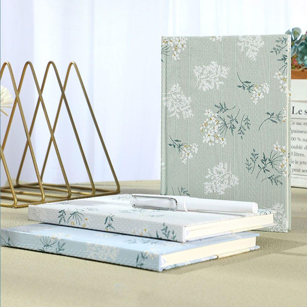 Kompaktní látkový zápisník A5 Látkový obal Vyšívaný zápisník Odolný A5 Ruční diář Kancelářské potřeby