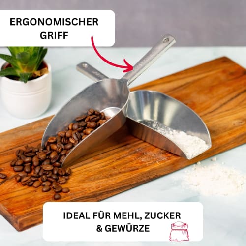 WM Aluminum Scoop, 18.5cm, WM9131