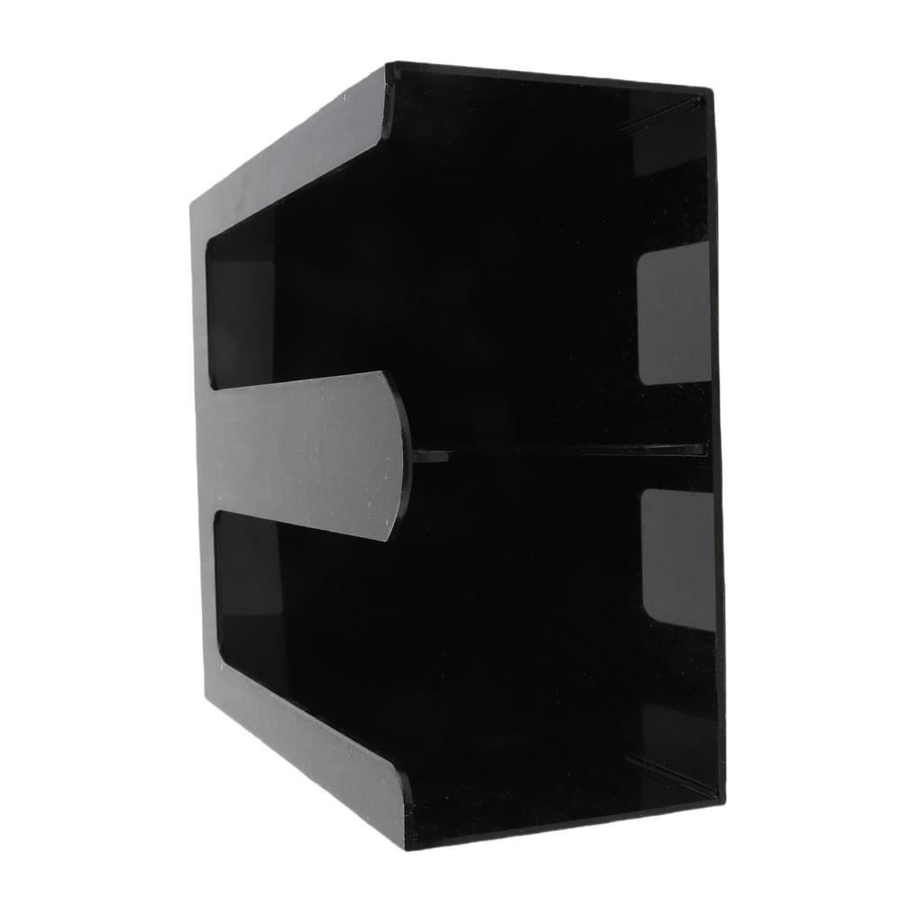 Disposable Paper Cup Holder Coffee and Milk Tea Shop Slanted Bottles Storage Shelf(2 Grids)