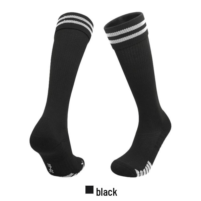 Professional Mid-Calf Soccer Socks for Men, Women, and Kids - Thick Towel Bottom and High-Top Design