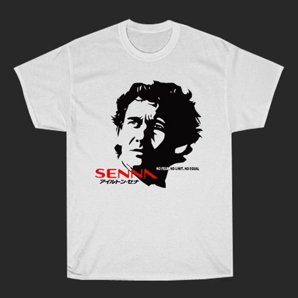 

Ayrton Senna Racing Car Legend Men s White Size S to 5XL M