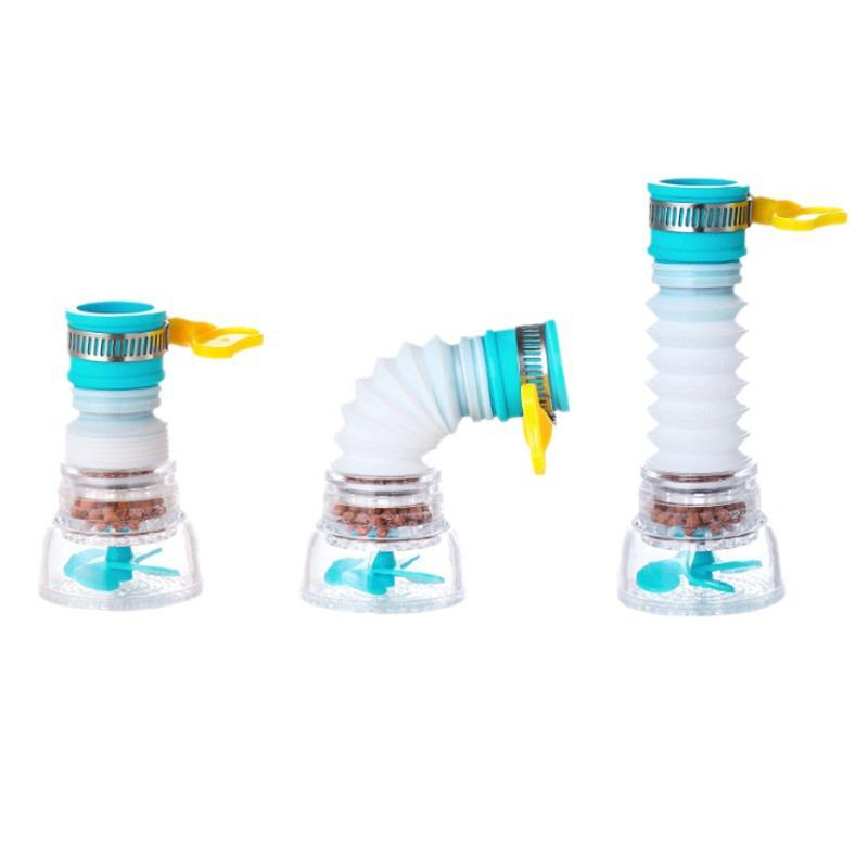 Retractable Kitchen Faucet Filter with Water-Saving Purification & Medical Stone Splash Head