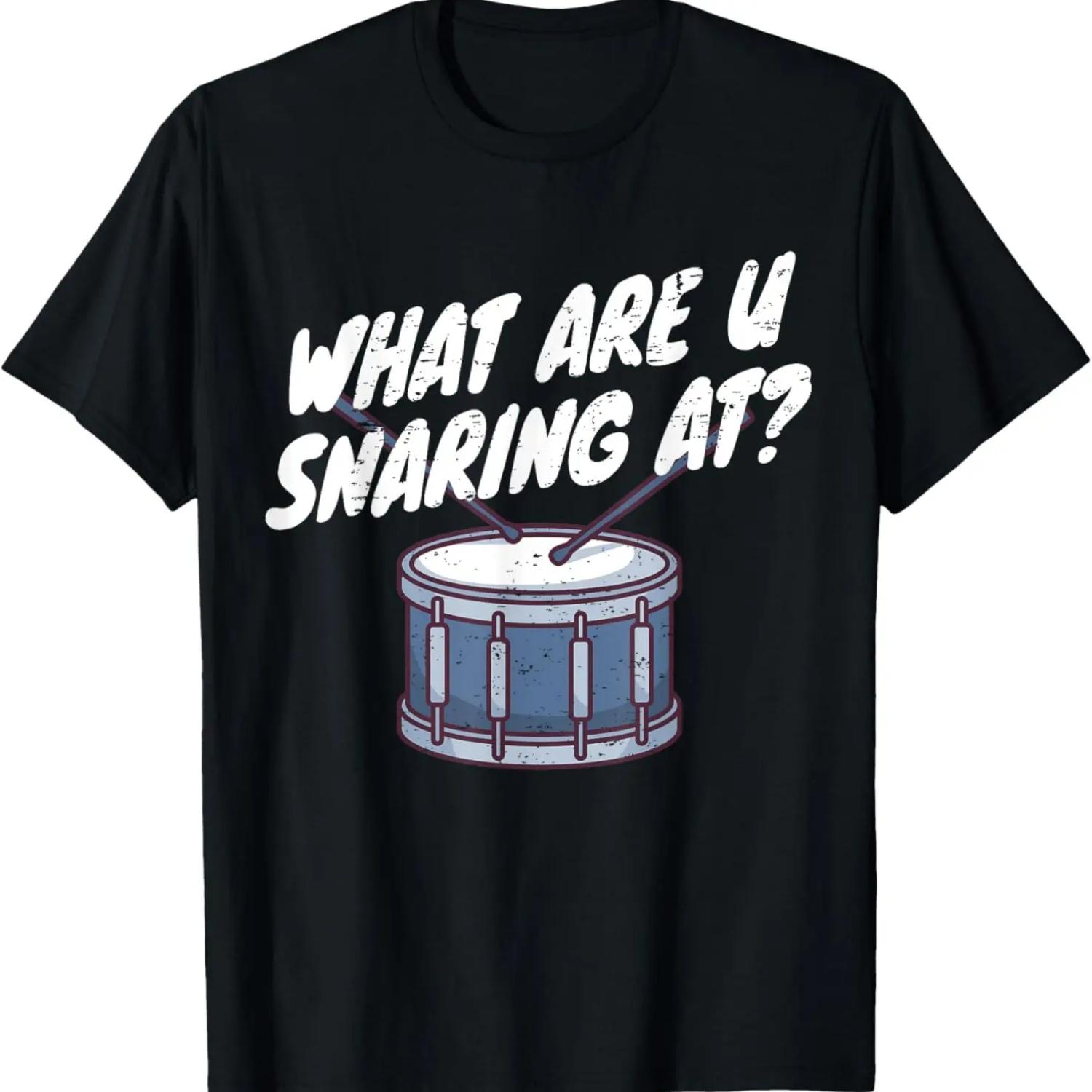 

Funny Drummer Drumming Drums Percussion Saying I Snare Drum T-Shirt XXXXXL чёрный