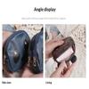 Creative Double Layer Coin Purse Panda Shape Multifunctional Key Bag Zipper Portable Small Handbag