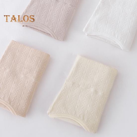 Women's Underwear High Waisted Cotton Panties Soft Full Coverage Briefs Ladies Stretch Underpants for Daily Wear