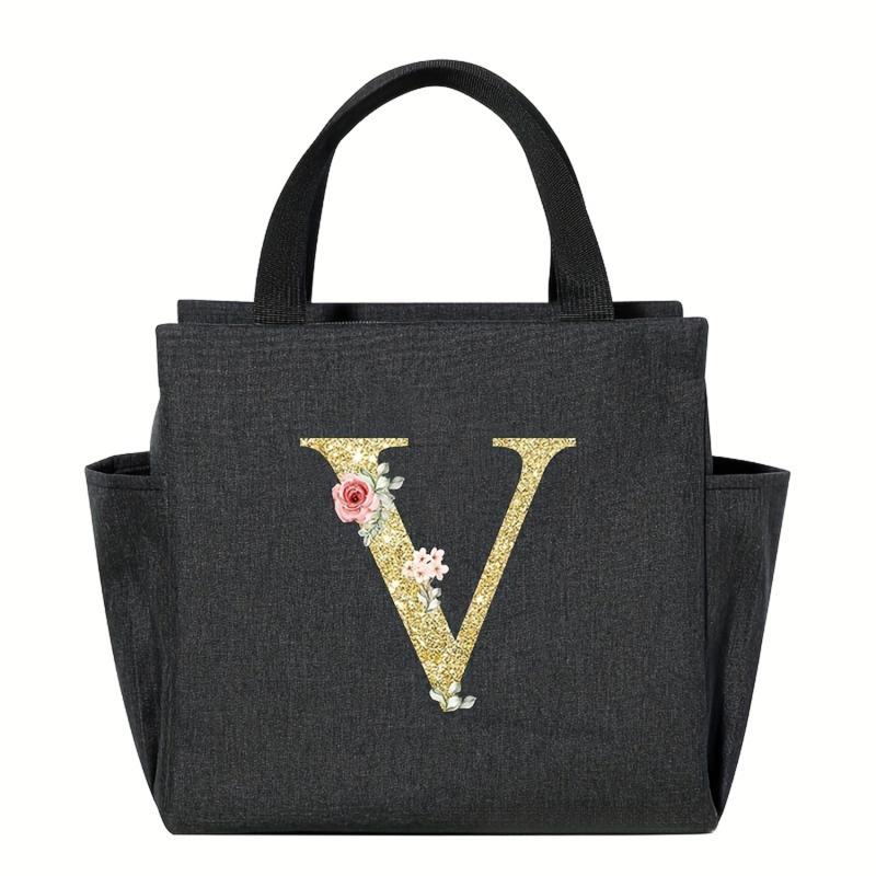 Insulated Bento Lunch Box Thermal Bag Large Capacity Food Storage Bags Container for Women Cooler Travel Picnic Handbags