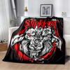 Coperta stampata con copertina dell'album Slipknot, Rap-Metal, Heavy Metal, Morbida e Calda in Flanella, per Divano, Letto, Ufficio Portatile, Regalo