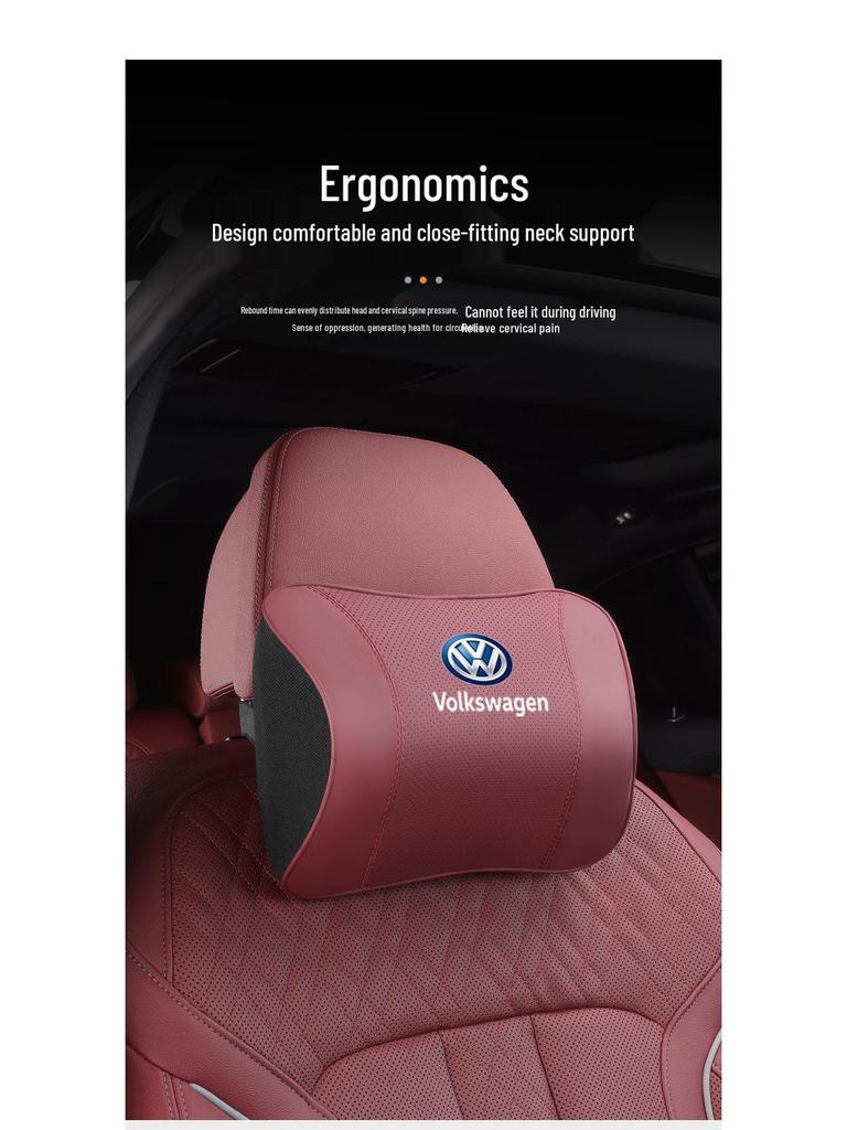 Kopfstütze & Lendenkissen für Toyota Autos: Corolla, RAV4, Camry, Highlander, Avalon
