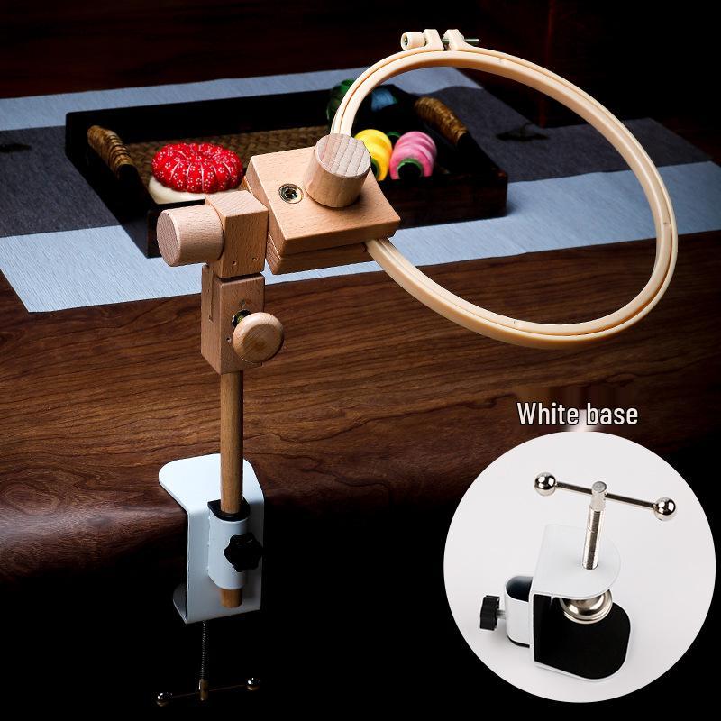 Klips do mocowania tamborka do haftu na biurko - Narzędzie do ramki do haftu krzyżykowego i francuskiego DIY