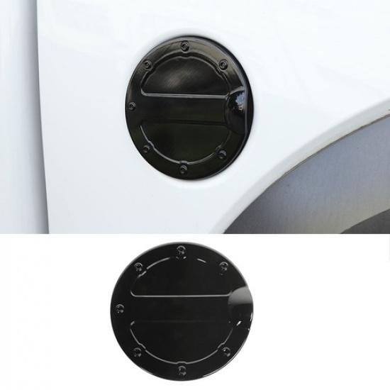 Car Door Gas Cap Decor Cover Fuel Tank Trim For Ford F150 Raptor 2009-2014 Black