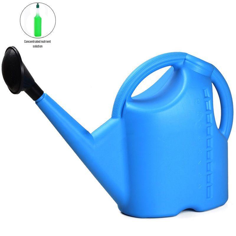 Large Capacity Garden Watering Can with Long Spout and Thickened Plastic