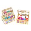 1 Set Child Diy Accessories  Box Treasure Kids Toys Acrylic Colorful Diamond Gems Plastic Large Jewels