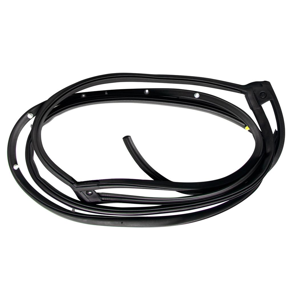 EPDM Flame-retardant Weatherstrip Seal for Honda Accord 10th Gen 2018-2023 Rear Left/Right Rubber Strip 72850TVAA01 72810TVAA01