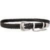 Not Picky Jd Leather Belt Women'S Hand-Woven Casual Decoration Cowhide Non-Punching Pin Buckle Belt Women