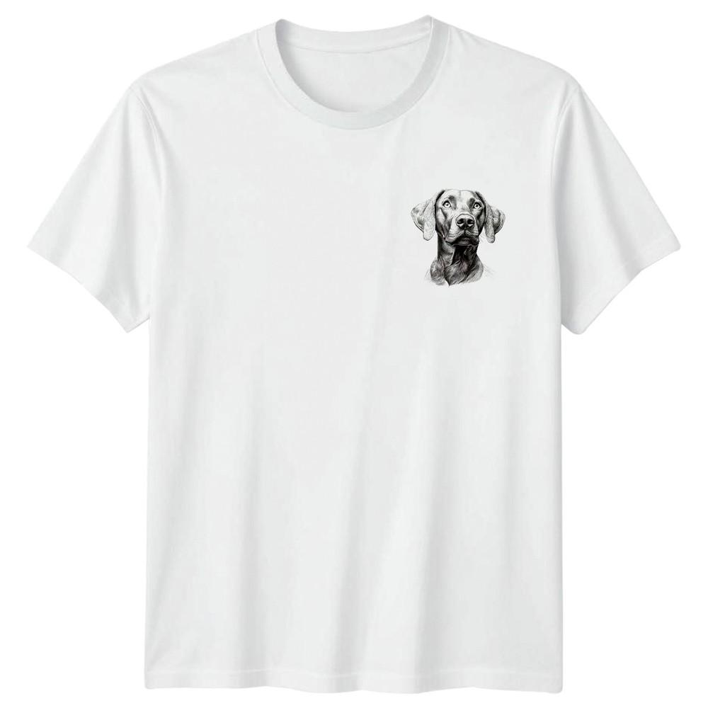 Weimaraner Dogs Animals Unisexs TShirt Unisexs Tee Graphic Unisex Apparel S