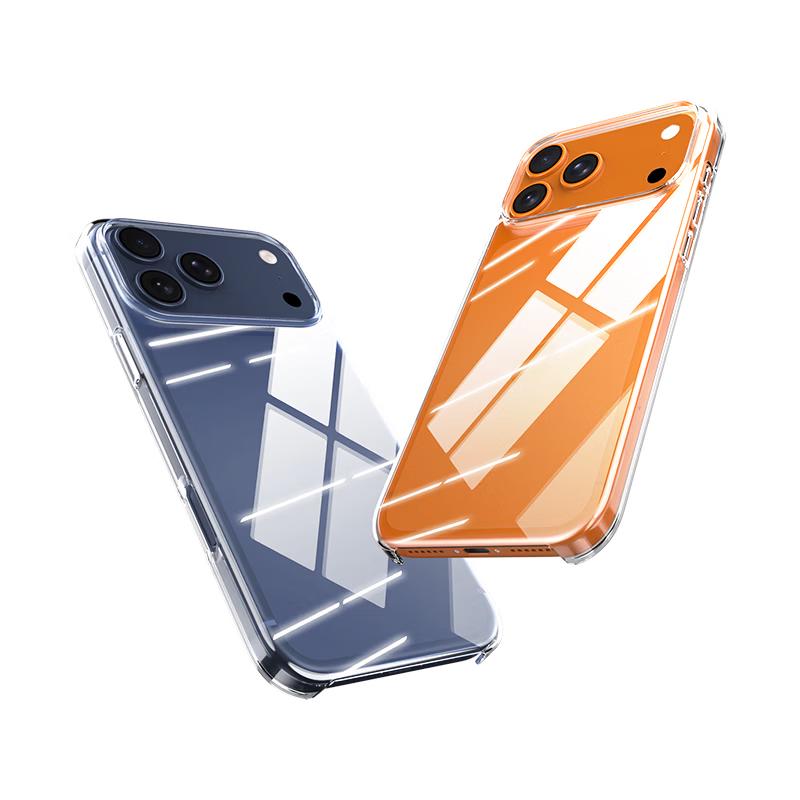 Smorss Anti-Yellowing Transparent Case for iPhone 17 Pro Max iPhone 17 Pro Max