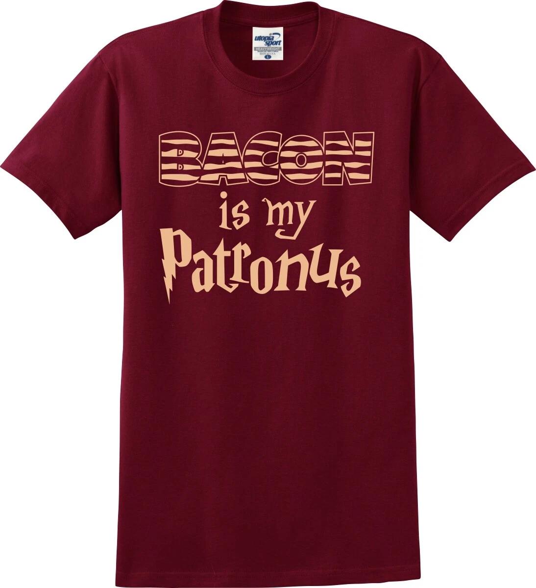 Bacon Is My Patronus Funny Unisex T shirt (S-5X) 4XL