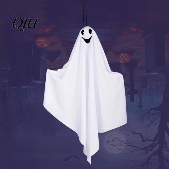 Elegant Swaying Ghost Decoration Halloween Hanging Outdoor Decoration, Cute Flying White for Indoor Courtyard Front Yard, Porch, Patio, Lawn, Garden,