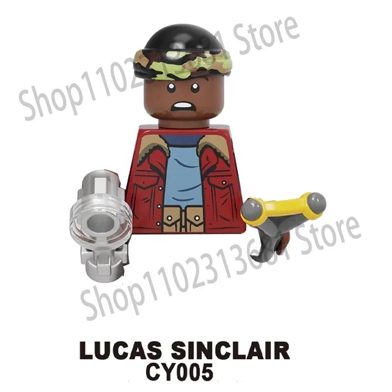 

Ужасный фильм Вверх ногами Дастин Майк Лукас Уилл Одиннадцать Модель Конструктор Просветить Экшн-фигурка Кирпичики Игрушки Для Детей