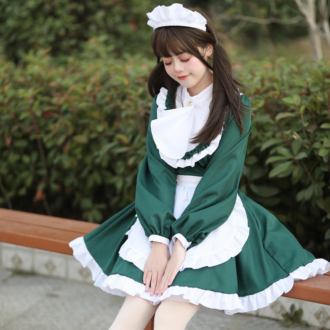 

Luxury British Lolita Maid Cosplay Costume - Long Sleeve Performance Outfit 4XL