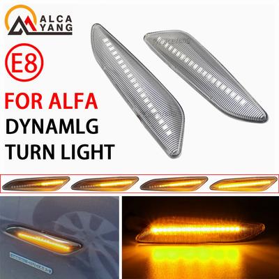 Per Fiat Tipo Egea Alfa Romeo 156 147 Chrysler Ypsilon III Lancia Delta Dynamic LED Indicatore Laterale Freccia Luce Segnalazione Svolta