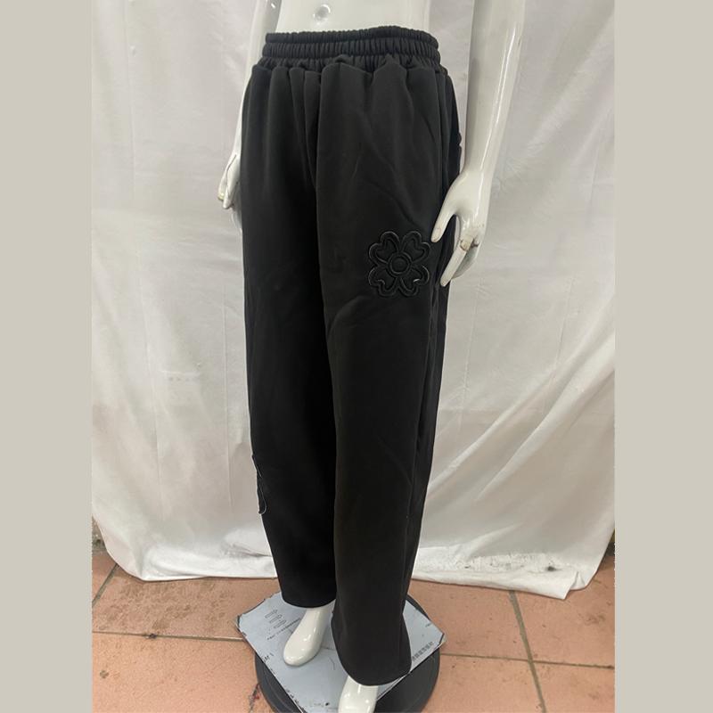 Pantaloni della tuta casual larghi tinta unita alla moda retrò Y2k