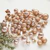 1 Box Shatterproof Decorations Balls Stylish Christmas Tree Round Shaped Balls Decor Home Creative Decoration Gifts