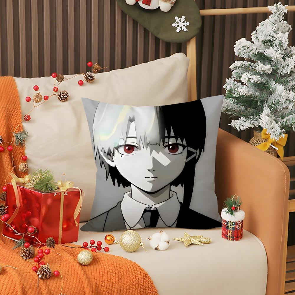 Anime Serial Experiments L-Lain Pillow Case Printing Pillowcase Living Room Sofa Cushion Cover Bedroom Room Decor