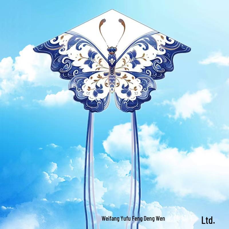 Colorful Easy-Fly Triangle Kite for Light Breeze