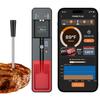 Wireless BT Meat Thermometer Ultra-Thin Probe Smart Meat Thermometer with App Cooking Thermometer for BBQ Oven Grill & Smoker