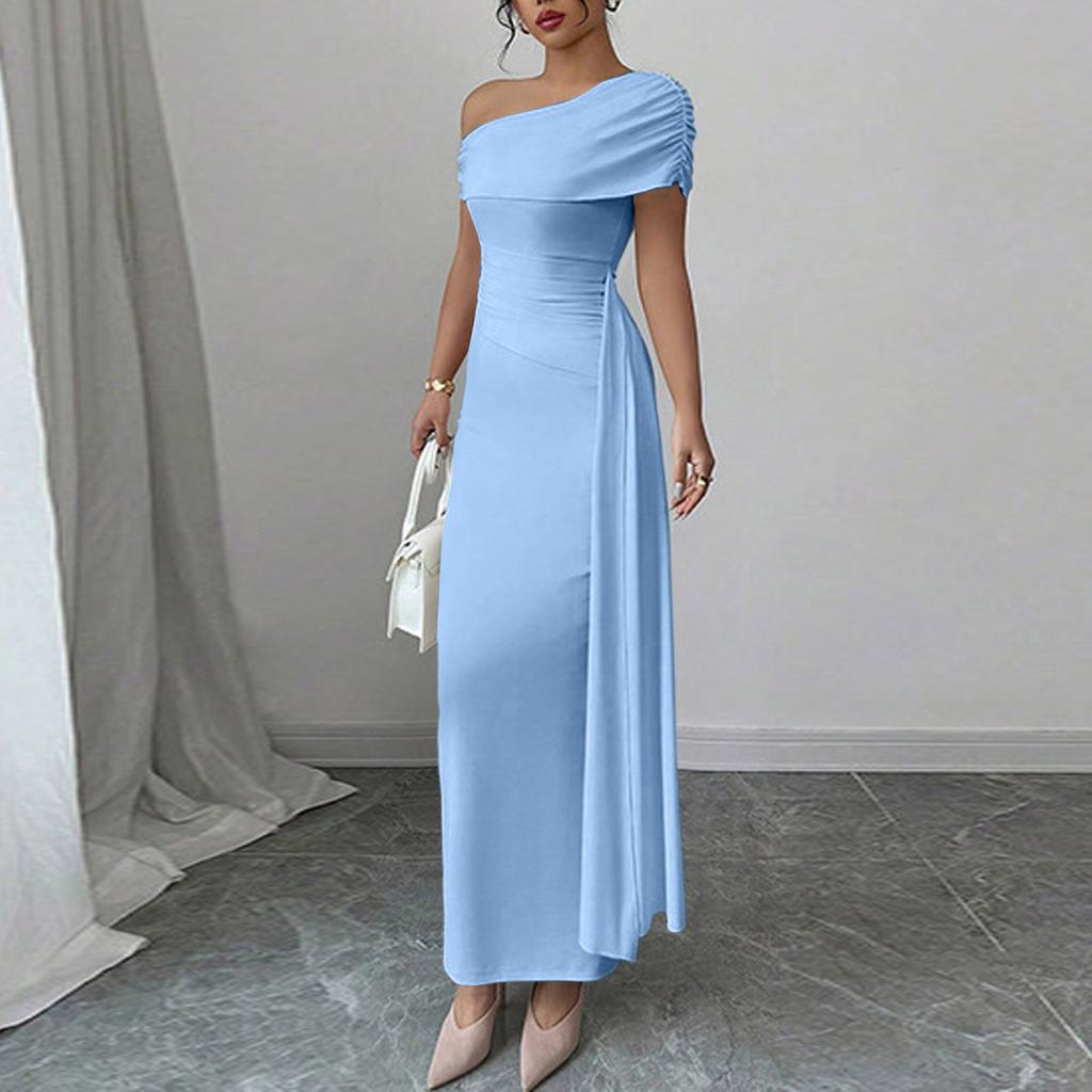 Women's Casual Fashion Short Sleeve Retro Retro Dress