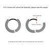 Stylish Circle Earrings Dangle Earrings Comfortable Ear Jewelry Copper Texture Suitable for Daily and Party Wear