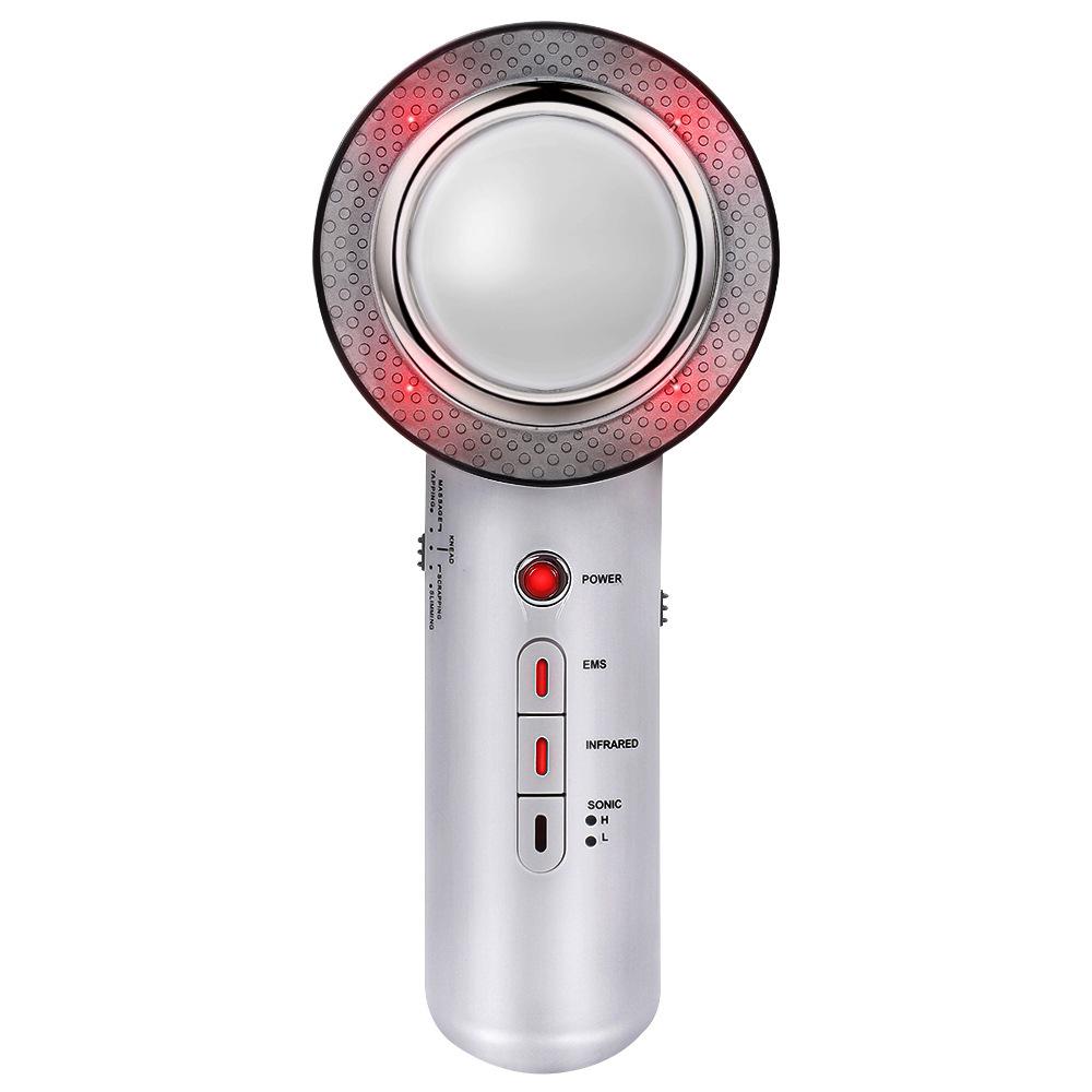 

3-в-1 косметический прибор EMS инфракрасный косметический прибор бытовой укрепляющий лицо прибор для омоложения красным светом