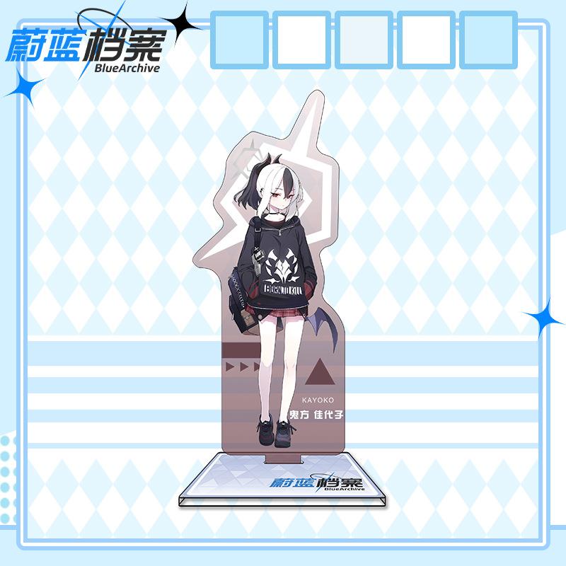 16cm Height Blue Archive Acrylic Stand Character Figurine