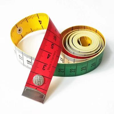 1PCS 1.5m Body Measuring Ruler Sewing Tailor Tape Measure Mini Soft Flat Ruler Centimeter Meter Sewing Measuring Tape