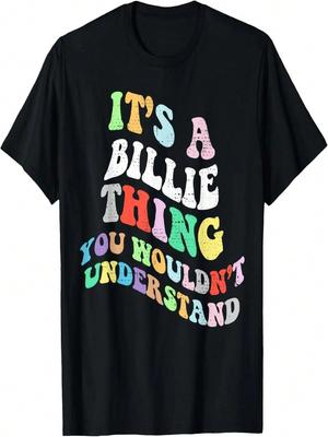 Retro Groovy Its A Billie Thing You Wouldnt Understand T-Shirt