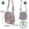 MYSTERY RANCH District 2 Shoulder Bag for Men and Body Waist 112766 Tail One Women, Bag, Bag, Outdoor, Festival, Camping, Travel, Water-Repellent,