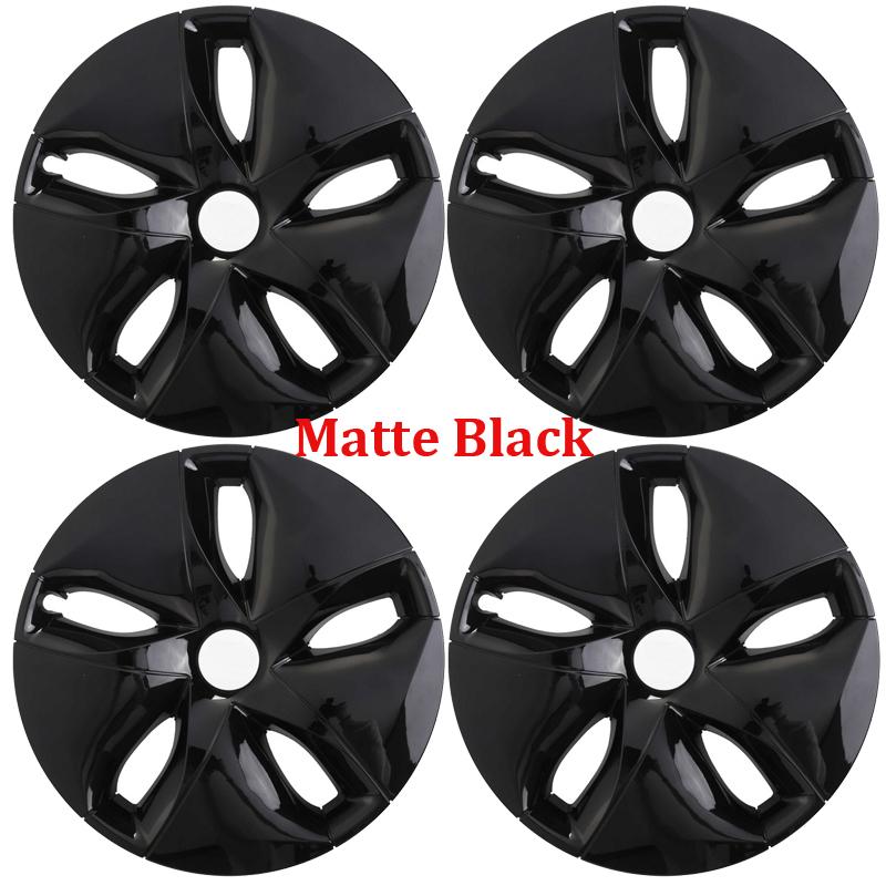 

Крышка ступицы колеса автомобиля для Tesla Model 3, аксессуары, 4 шт./компл., 18-дюймовые колпаки для колес, колпаки, защита шин, внешние детали матовый черный