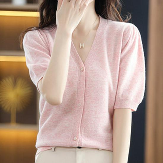 Autumn/Winter 2021 Long-Sleeve Square Collar Knit Wool Dress for Women - Knee-Length