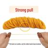 Barbershop High Elasticity Perm Rubber Bands with Leather Cover - 500G