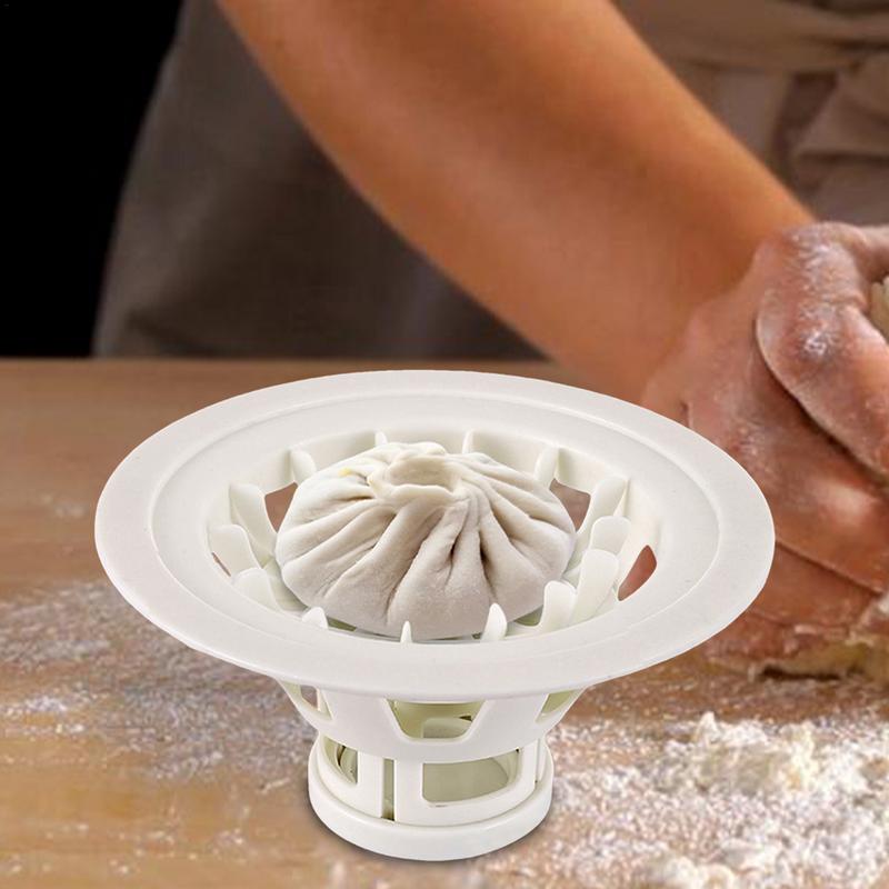 Bao Buns Maker Food-Grade Dumpling Maker Baozi Mold 7.1in Kitchen Gadgets Pastry Pie Steam Bun Mold Steamed Buns Making Tool